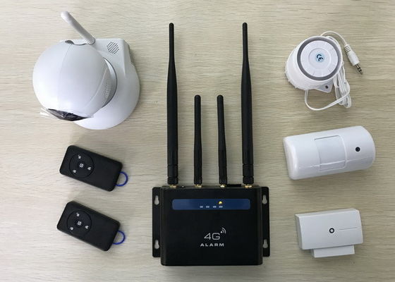 Chine Caméra sans fil de Wifi des sirènes 6 des capteurs 4 du système d'alarme DIY 32 de LTE GSM 4G fournisseur